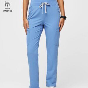 Figs Ceil Blue Yola™ High Waisted 2.0 - Skinny Scrub Pants XL